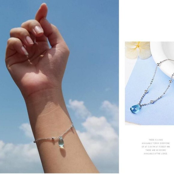 Orecchini Pendenti In Argento Tibetano Con Goccia Di Turchese E Farfalla Intagliata – Gioielli Etnici Per Donne – Yazilind - 3